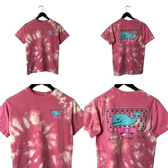 Comfort Colors Other - Comfort Colors Jekyll Island GA T Shirt Extra Small XS Adult Pink White Graphic